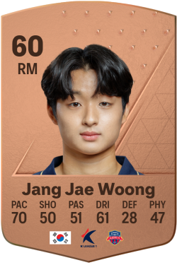 Jae Woong Jang EA FC 24