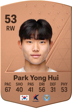 Yong Hui Park EA FC 24