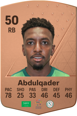 Abdulrahman Abdulqader EA FC 24