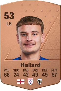 Josh Hallard EA FC 24
