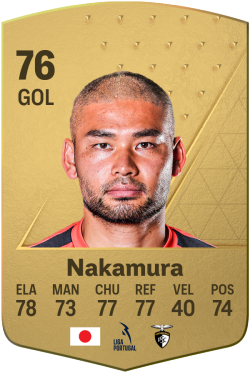 Notas de Jogador de Kosuke Nakamura no EA Sports FC 24