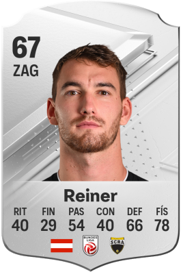 Notas de Jogador de Constantin Reiner no EA Sports FC 24 - Electronic Arts