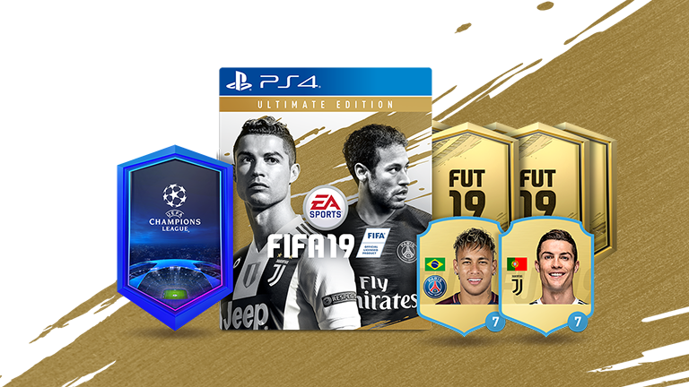 JOGANDO A CHAMPIONS LEAGUE NO FIFA 19 DE CONSOLE , NO CELULAR