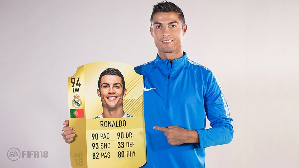 Fifa 18 terá Cristiano Ronaldo como melhor jogador; veja a lista do Top 10