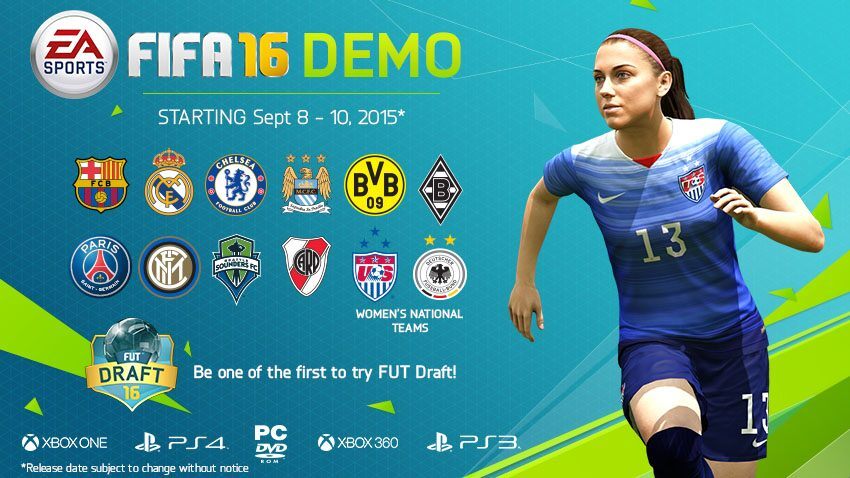 Демоверсия FIFA 16