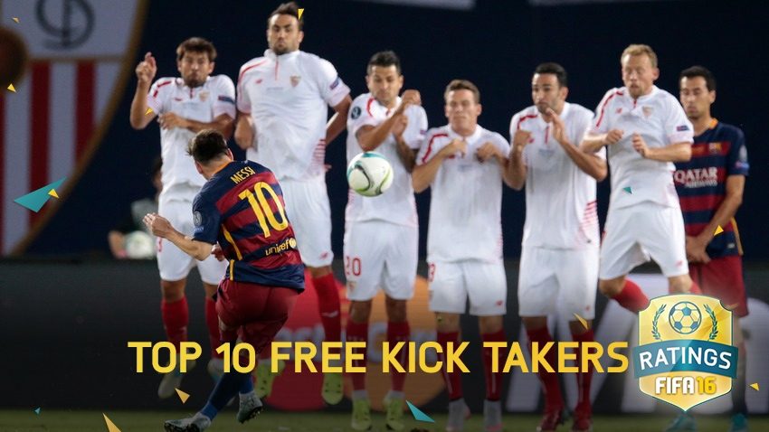 The Top 10 Free-Kick Takers On FIFA 21 - SPORTbible