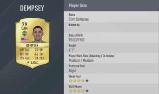 Seattle Sounders - FIFA 17 Player Ratings