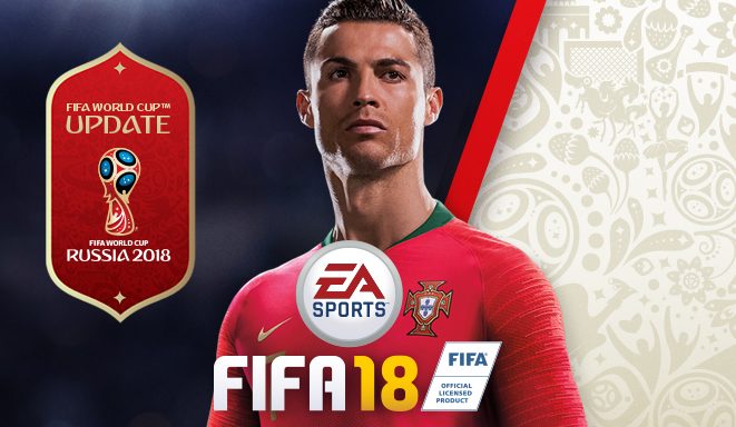 FIFA 18 OFFLINE PARA ANDROID/PSP COM COPA DO MUNDO RÚSSIA 2018