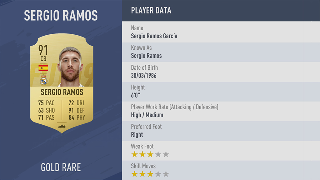 FIFA19 tile large 7 Ramos lg