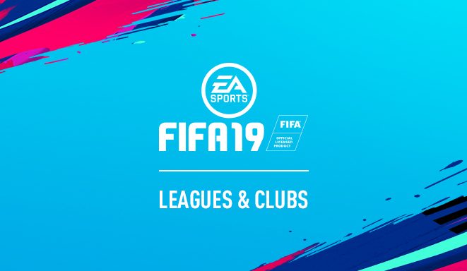 Comprimir Pintura Suburbio FIFA 19: todas las ligas y clubes