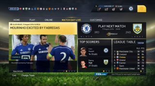 FIFA 15 - Match Day ao Vivo