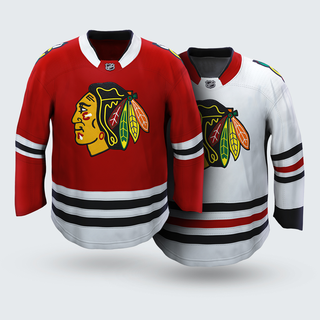 chicago blackhawks jersey adidas