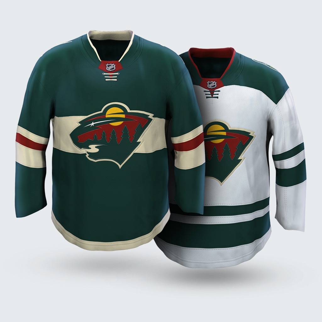 wild jerseys 2018