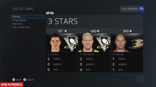 3 stars of the game nhl