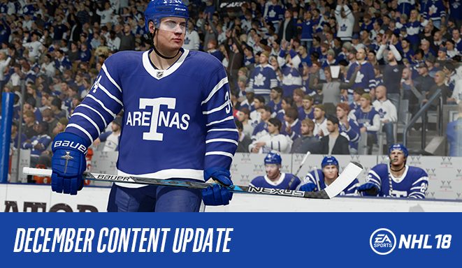 NHL 18 December Content Update is Now Available - NHL 18 - PS4, Xbox ...