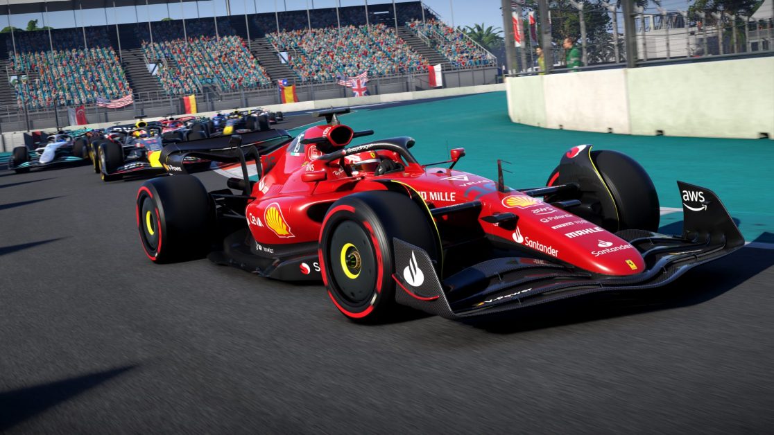 Trailer de F1 22 mostra GP de Miami no game de corrida