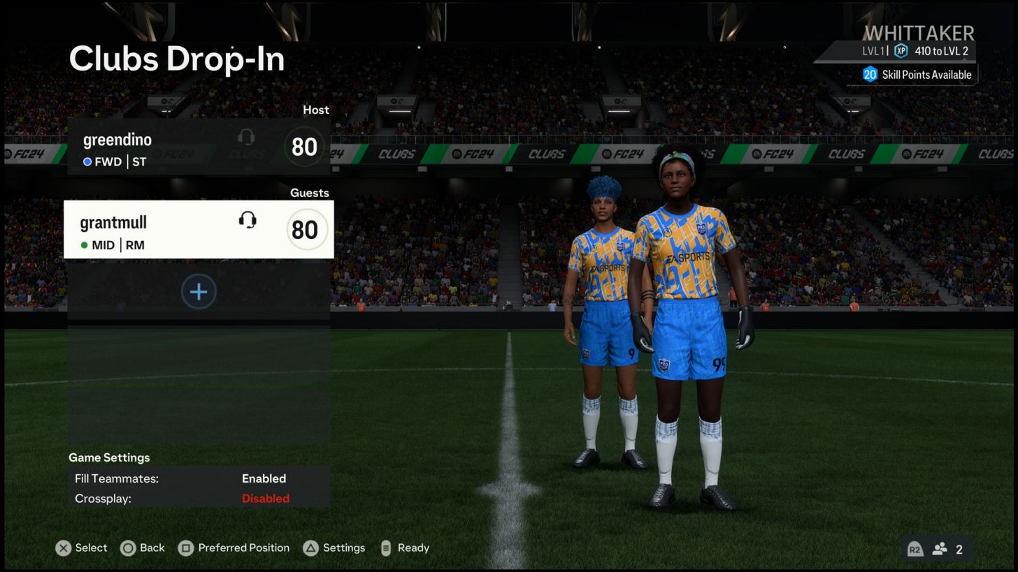 EA SPORTS FC 24 Mise à jour CrossPlay