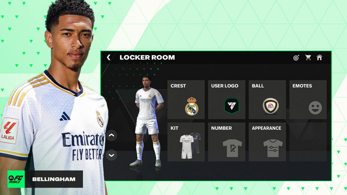 EA FC Mobile Locker Room: How to customize your team & players - Charlie  INTEL
