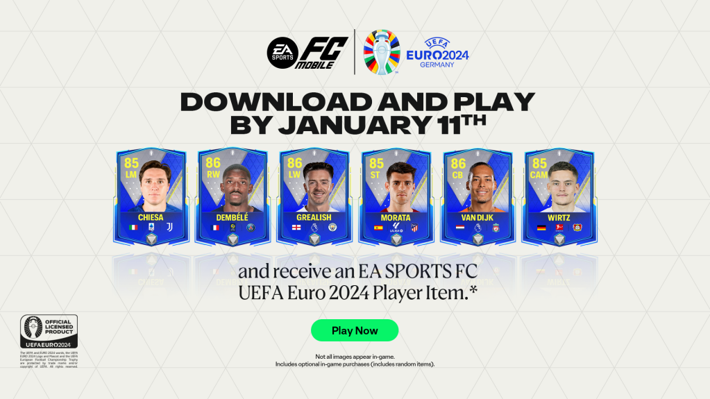 EA SPORTS FC™ MOBILE - UEFA EURO 2024 PACK - EA SPORTS Official Site