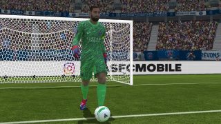 Featured star head of Gianluigi Donnarumma in FC Mobile.