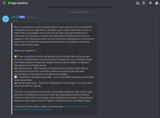 Servidor de Discord Oficial da Comunidade