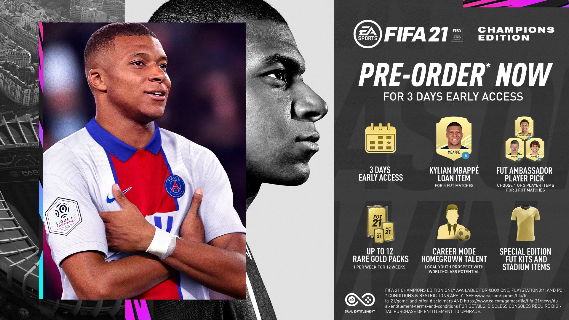 Fifa 21 Pre Order Offers Ultimate Champions Standard Editions