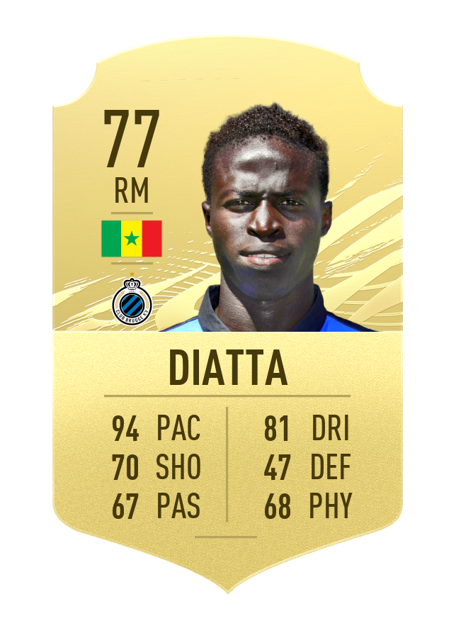 diatta joueur rapide fut 21