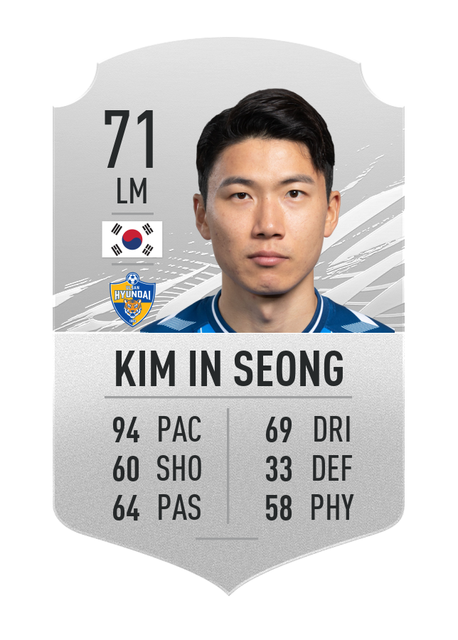 seong giocatore veloce fut 21