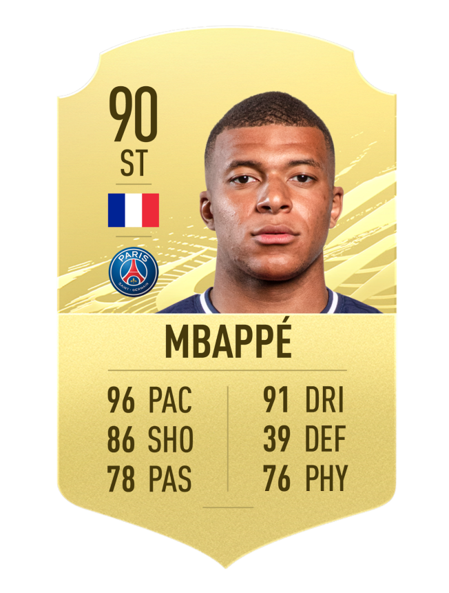 mbappe fast runner fifa 21