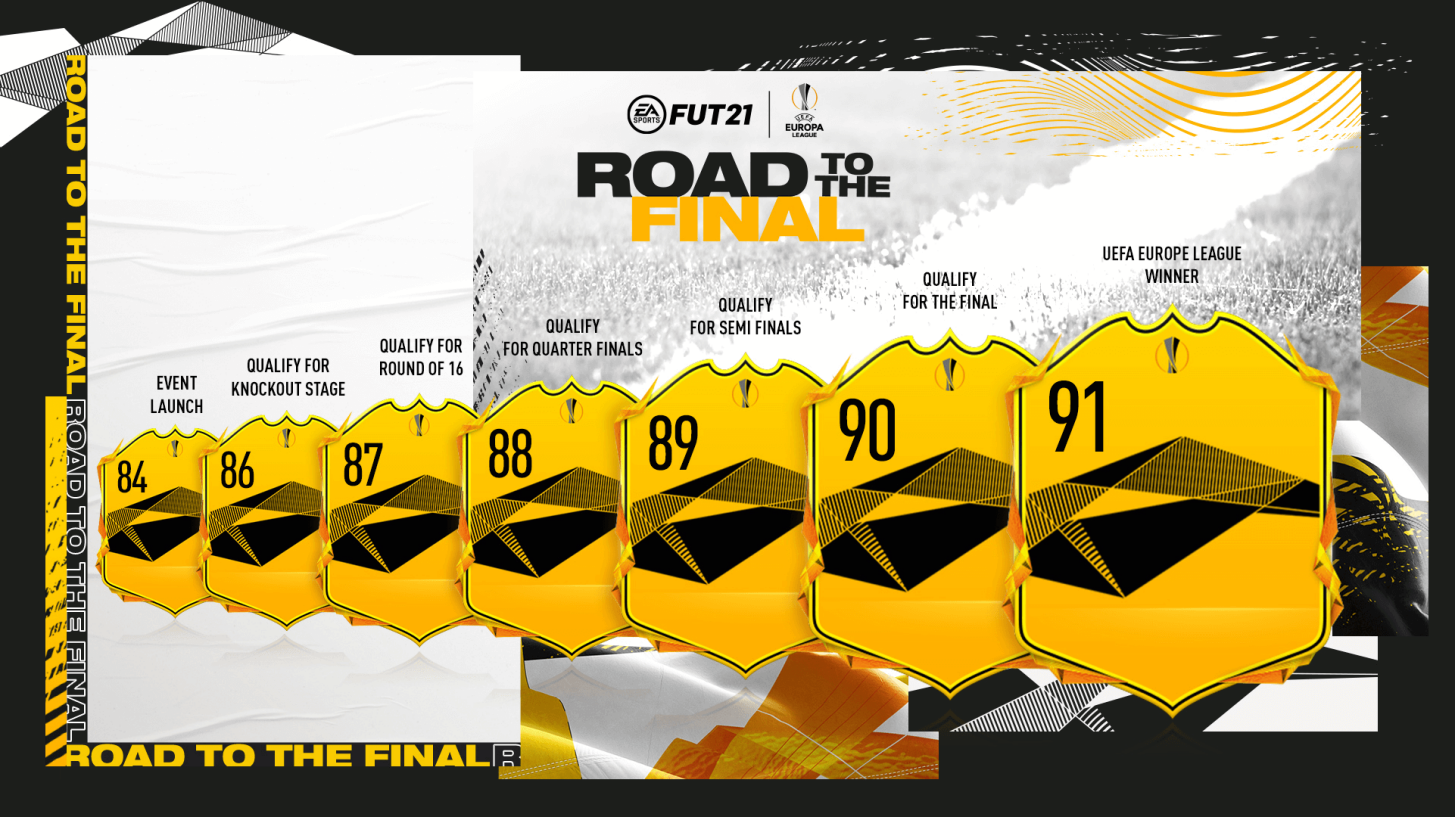 RTTF card designs that were used in FIFA 21 Ultimate Team