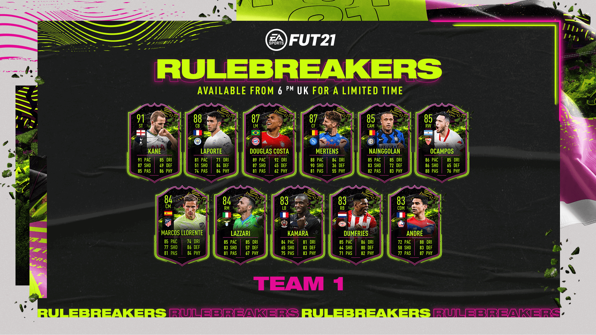 FIFA 21 Ultimate Team Rulebreakers do FUT Site oficial da EA SPORTS
