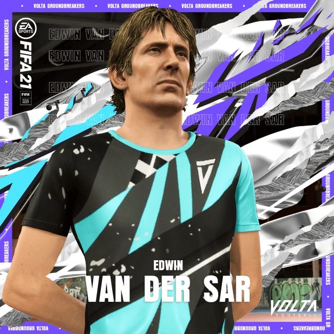 Edwin van der Sar VOLTA Groundbreakers EA SPORTS Official