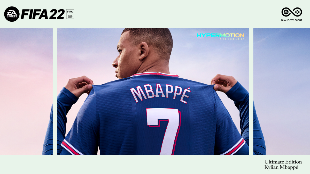 FIFA 22 Cover Athlete - Kylian Mbappé - Electronic Arts