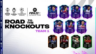 FIFA 22 Road to the Knockouts: player cards and how to upgrade