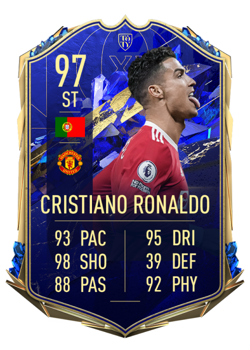 FIFA 22: Cristiano Ronaldo é o 12º jogador da Team of the Year