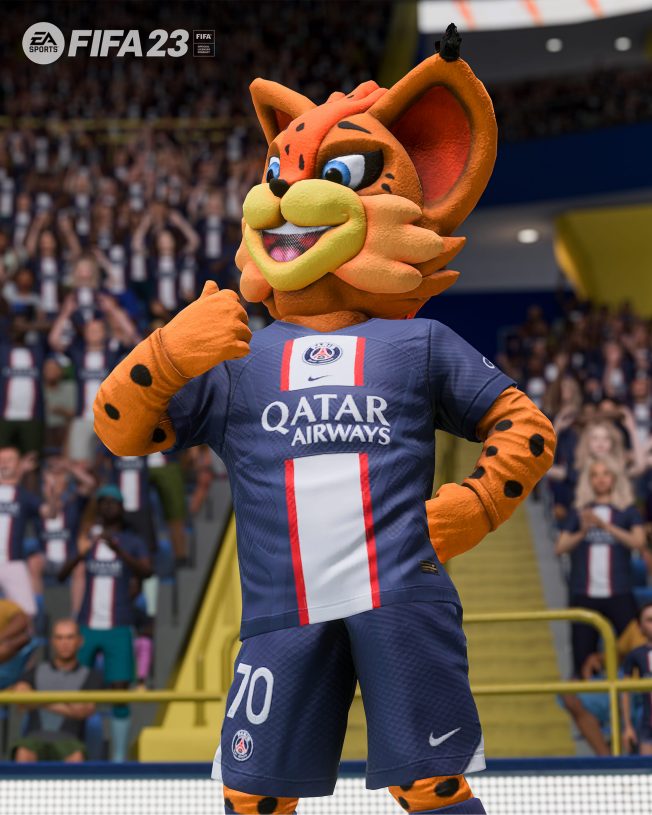 Mascot Pokemon futebolista clube de futebol disfarce