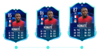 FIFA 23 Road to the Knockouts: Full team, How do cards upgrade?