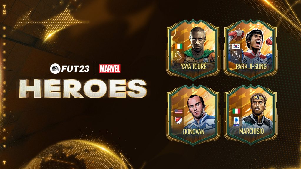 FIFA 23: Artes dos novos FUT Heroes, cartas desenvolvidas em parceria com a  Marvel, são divulgadas - Combo Infinito