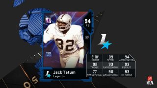 legends madden week raiders oakland tatum jack fs mut nfl