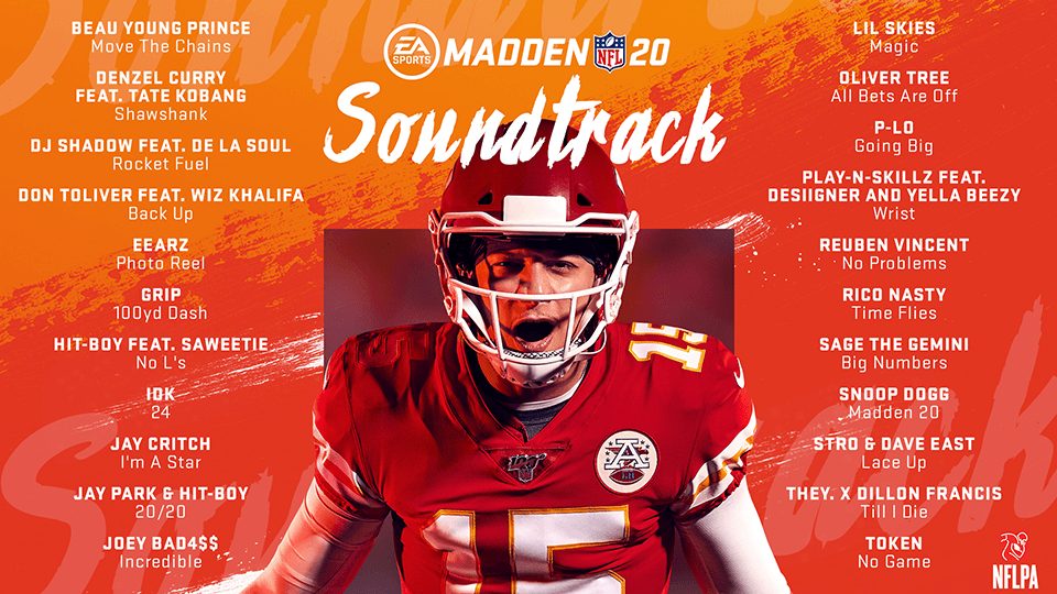 Madden NFL 20 Soundtrack