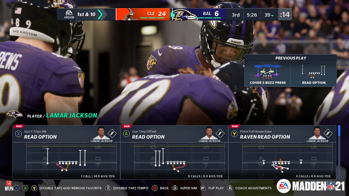 Madden NFL 21 expone las mejoras para Xbox Series X|S 101