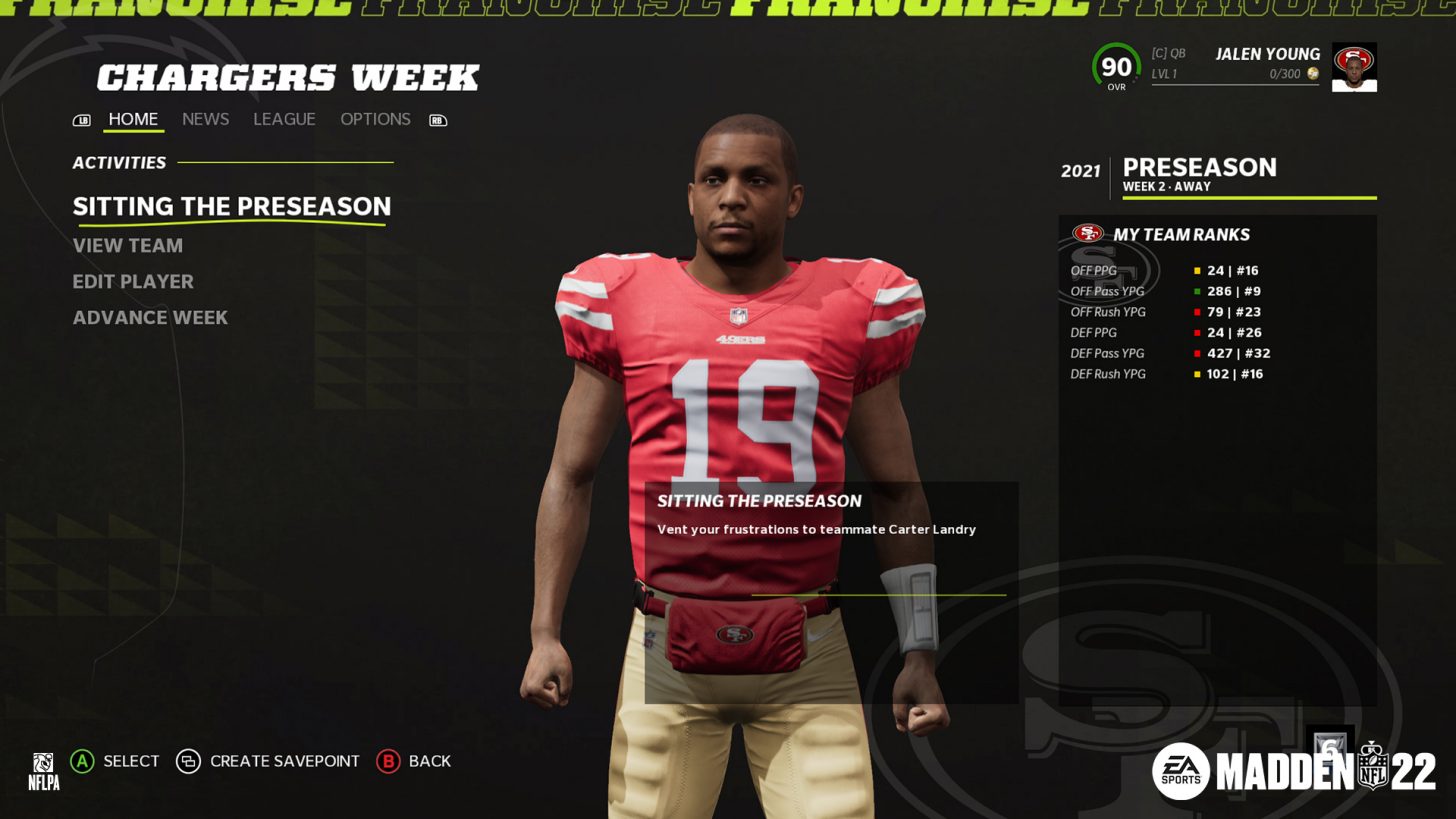 Re: Gridiron Notes: New Features Coming to Madden NFL 22 Face of the  Franchise - Answer HQ