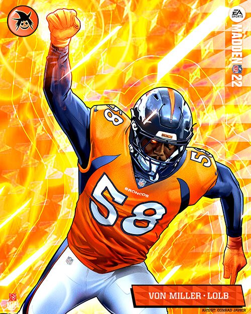 von miller madden 22 rating