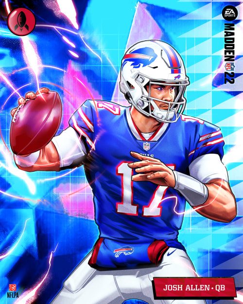 Madden NFL 24 on X: The #Madden24 Cover is yours, @JoshAllenQB!! Welcome  to the Fam @BuffaloBills  / X