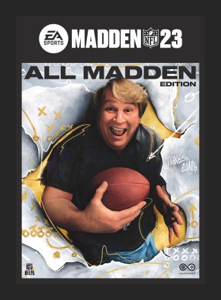 john madden on the cover of madden