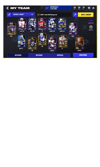 BUILD YOUR ULTIMATE TEAM