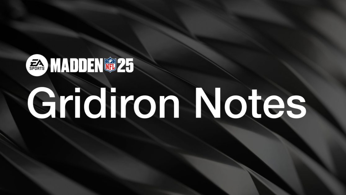 Madden NFL 25 Madden NFL 25 Title Update September 25, 2024 EA SPORTS