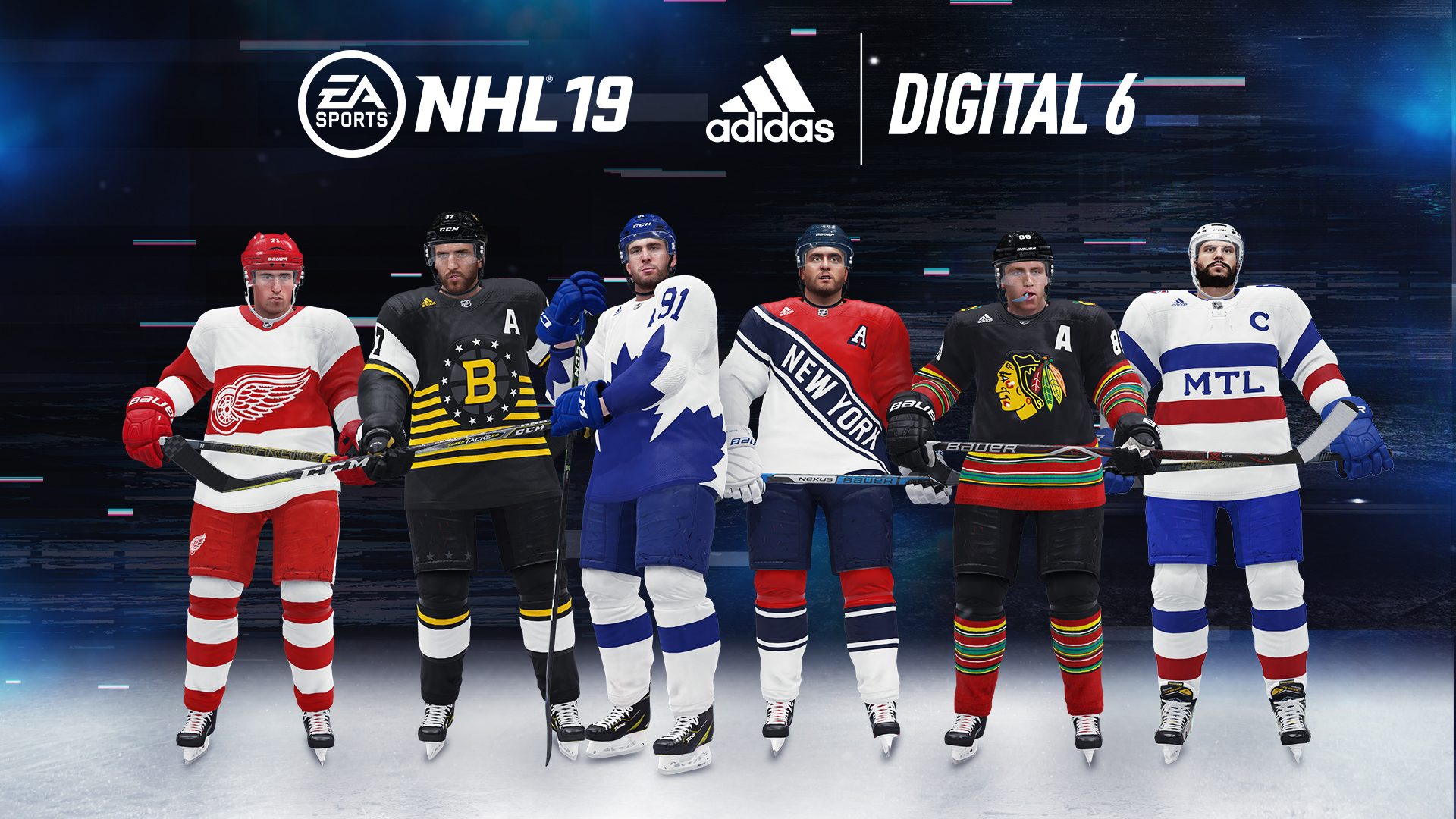 Yahoo nhl. Форма команд НХЛ. EA Sports NHL 19. NHL команды. Команды NHL форма.