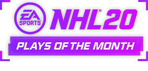 nhl plays of the month