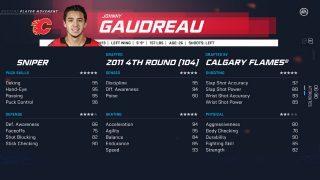 johnny gaudreau nhl 16 rating